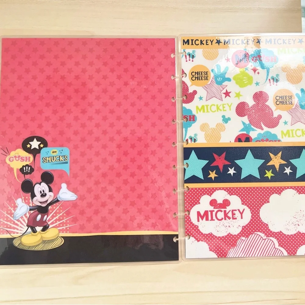 Happy planner classic size cover set disney Mickey Mouse